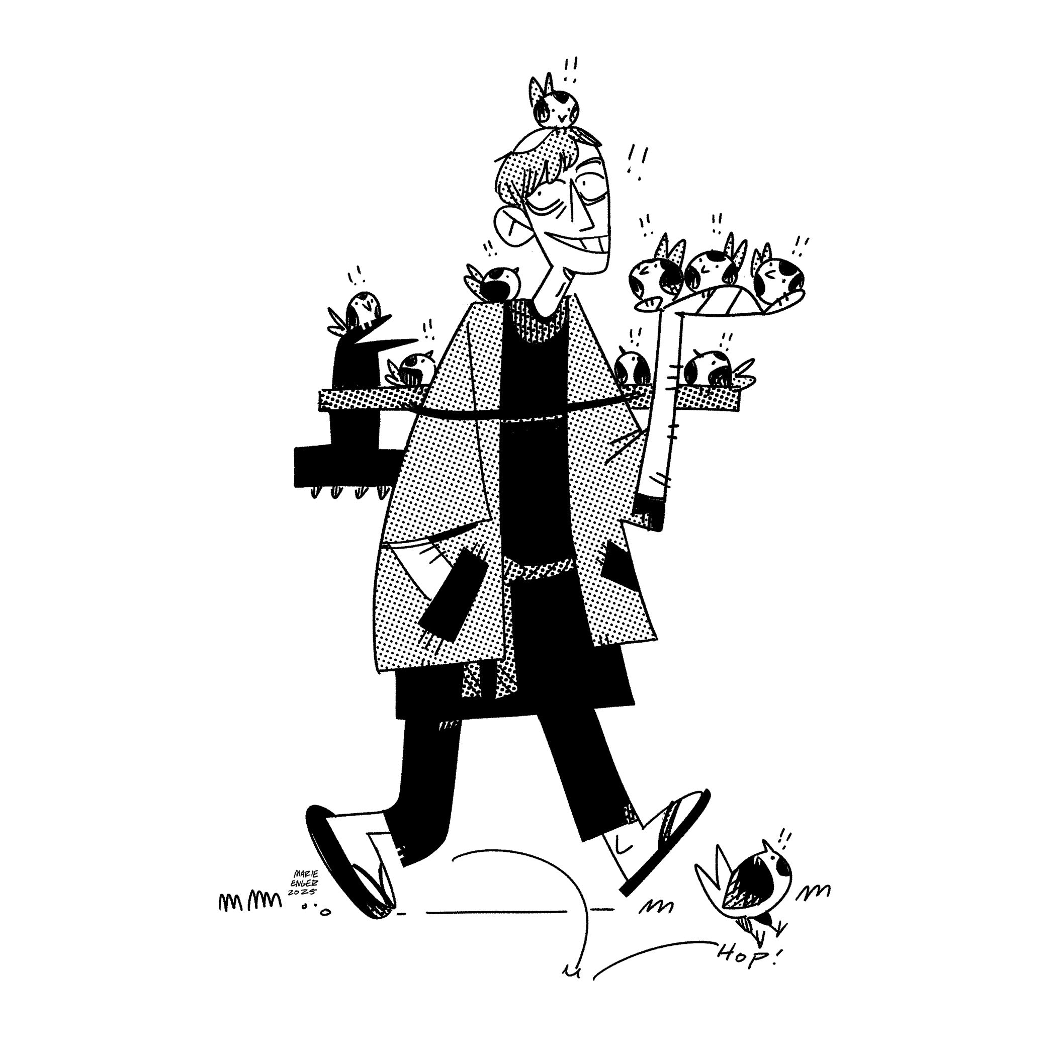 Single Character Digital Commission